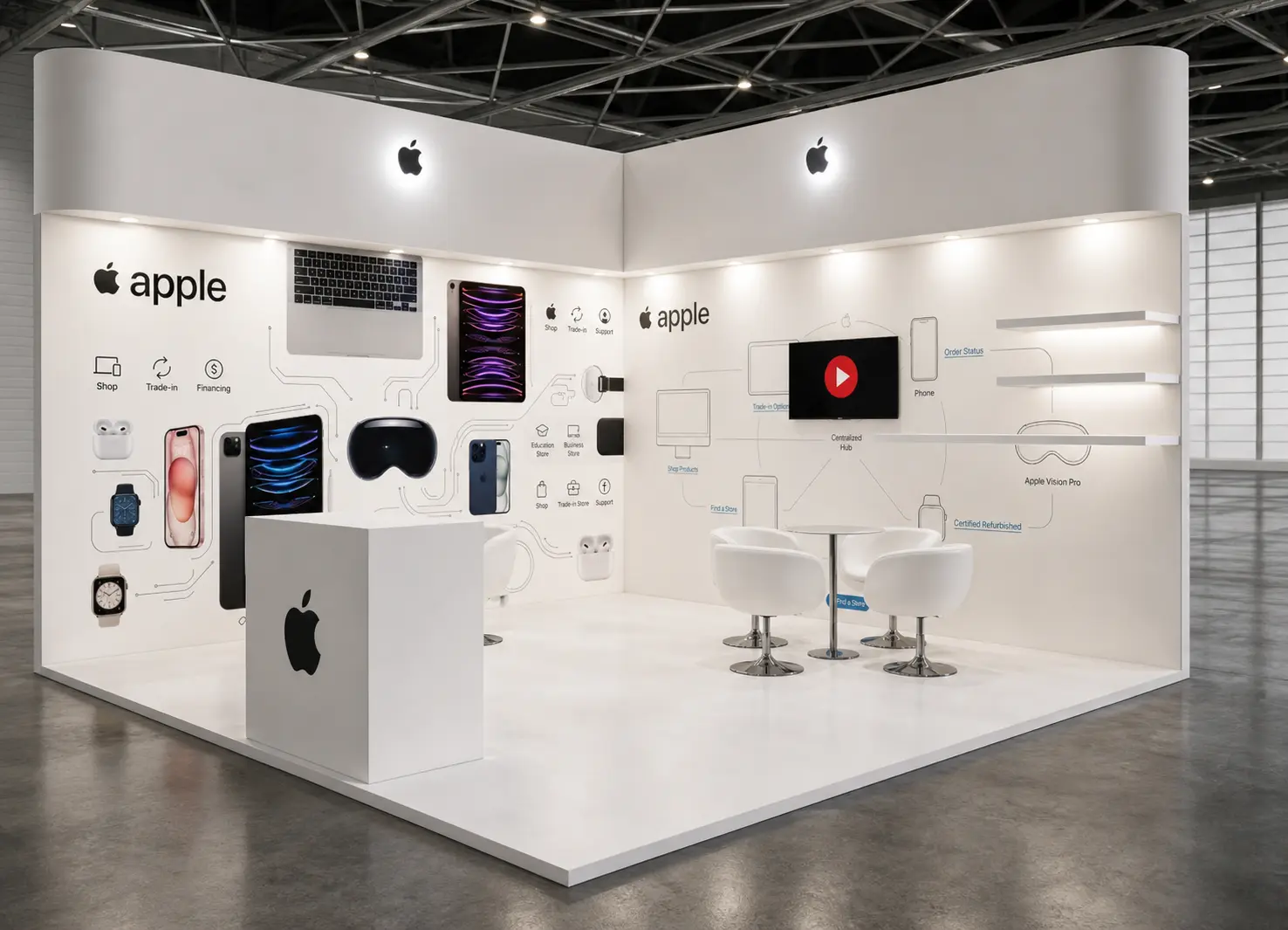 Software Developer Stand 3D Exhibition Stand Builder | StandBuilder by AetherEx